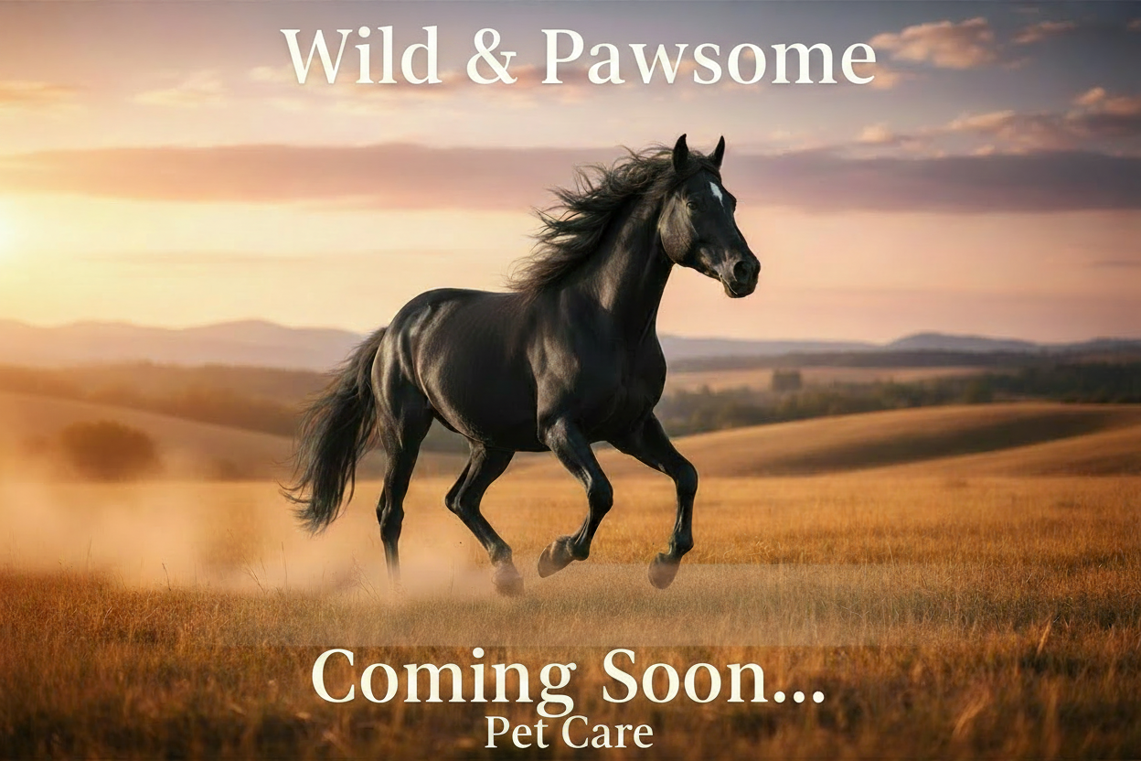 Wild & Pawsome - Pet Care Coming Soon