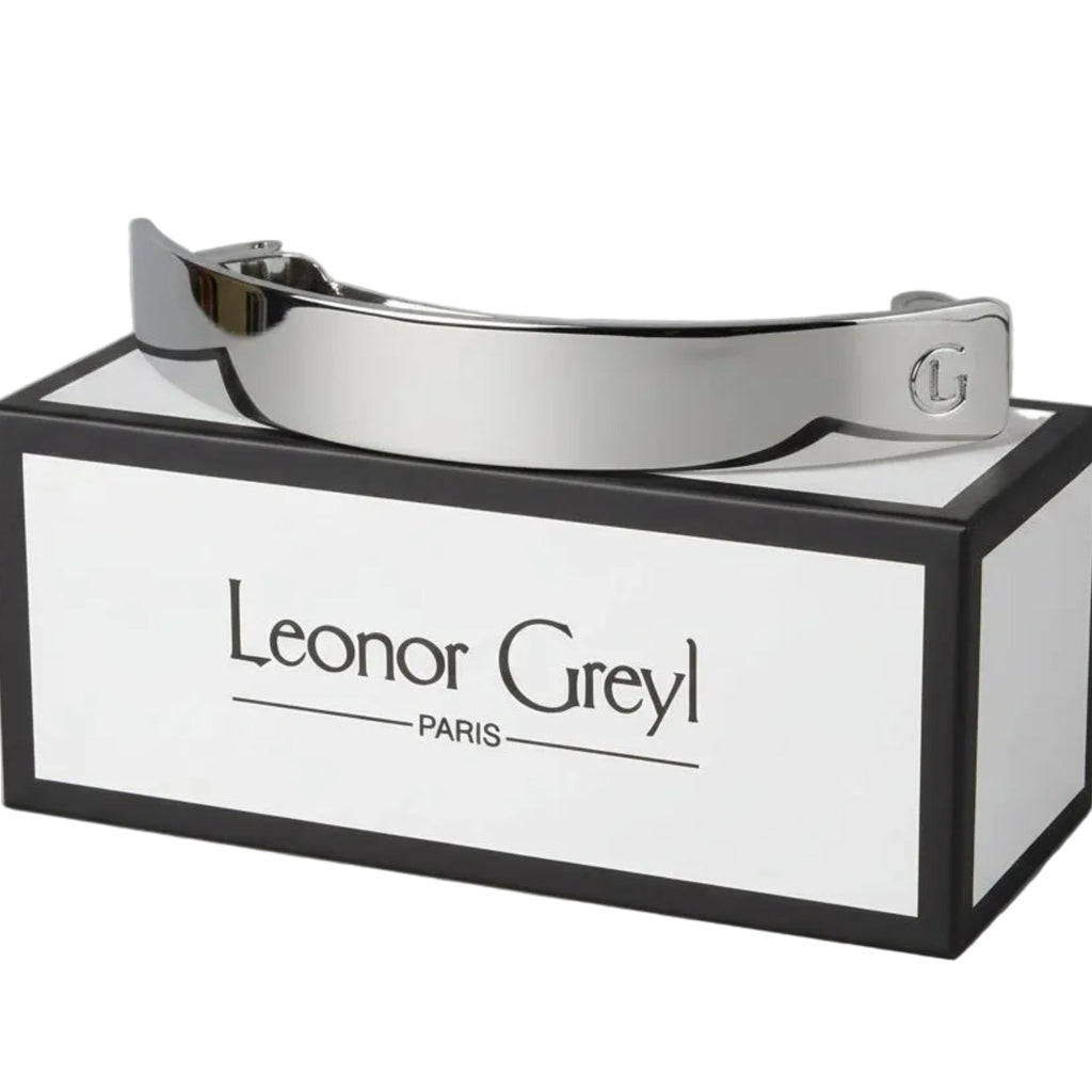 Leonor Greyl Paris exclusive polished barrette luxury hair accessory