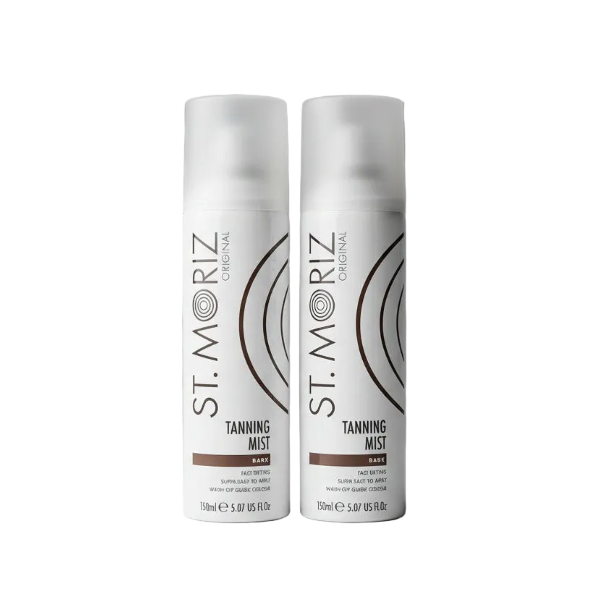 St Moriz instant tanning mist dark 150ml twin pack spray