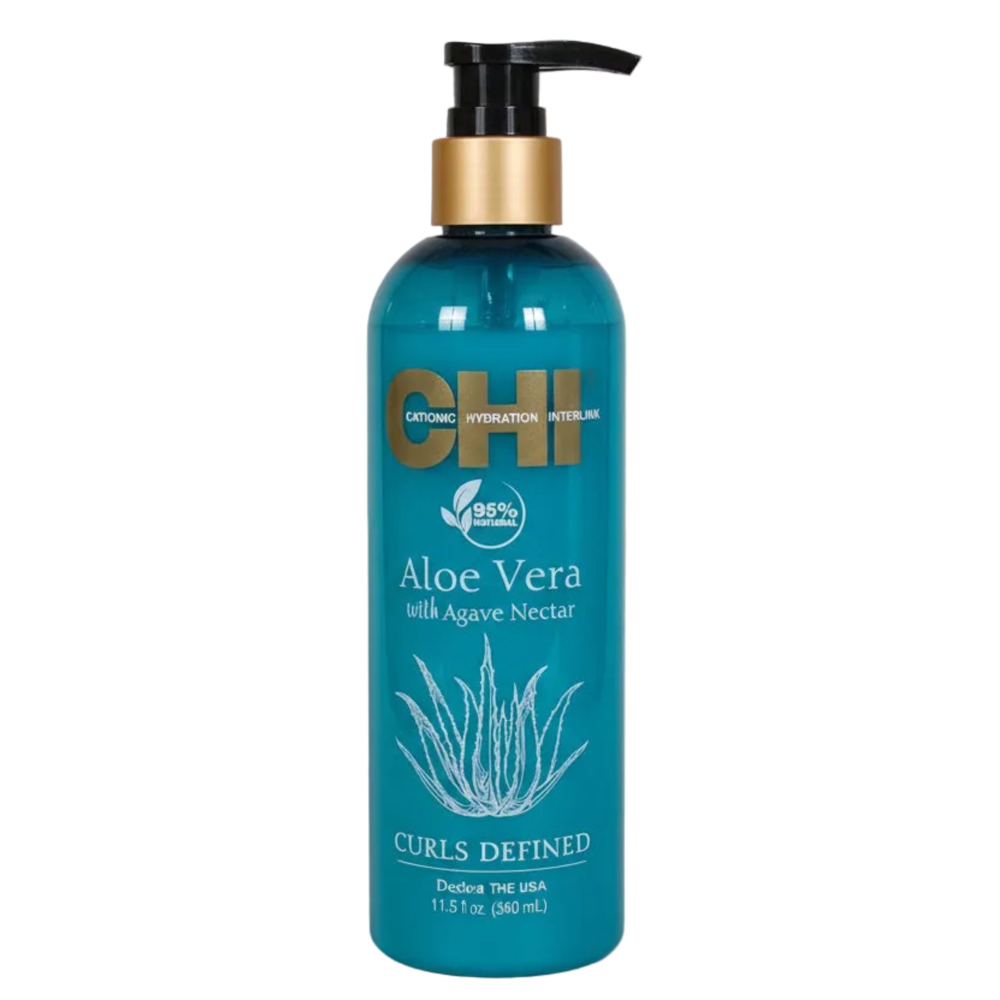 Chi Aloe Vera agave nectar curls defined detangling conditioner 340ml