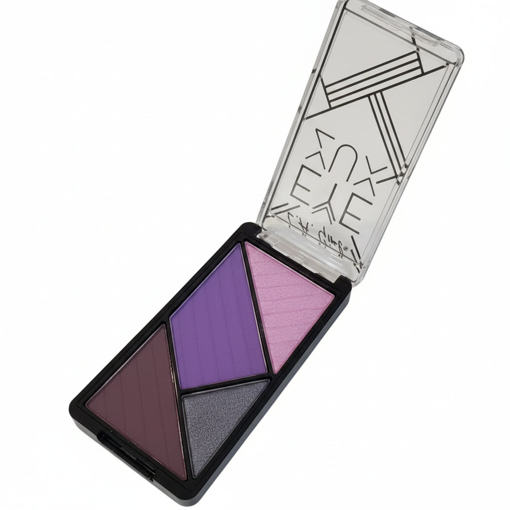 LUX EYE professional eyeshadow palette purple mauve GES 474 pack of 3