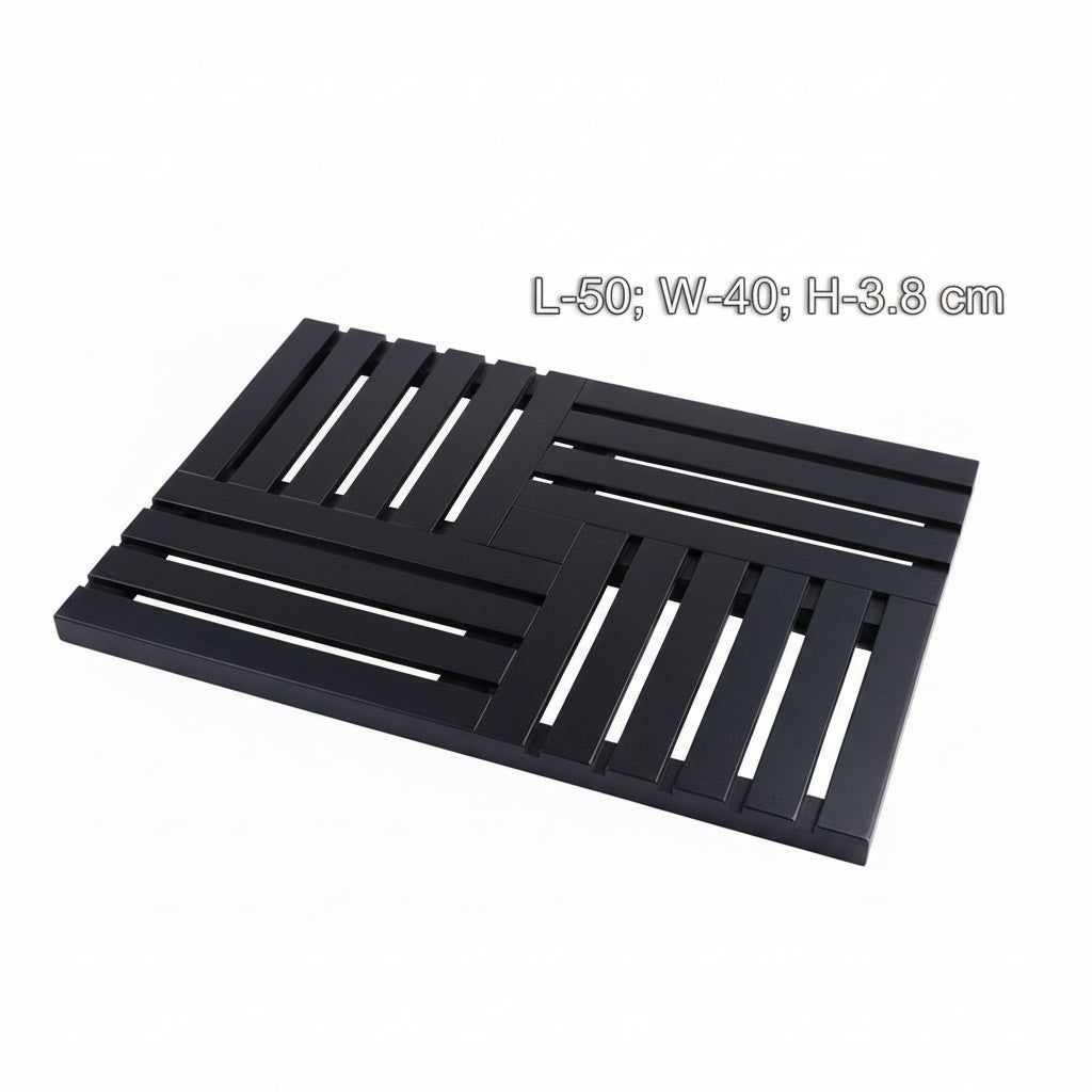 Bamboo Bathroom Antislip Mat Core Trading Uk