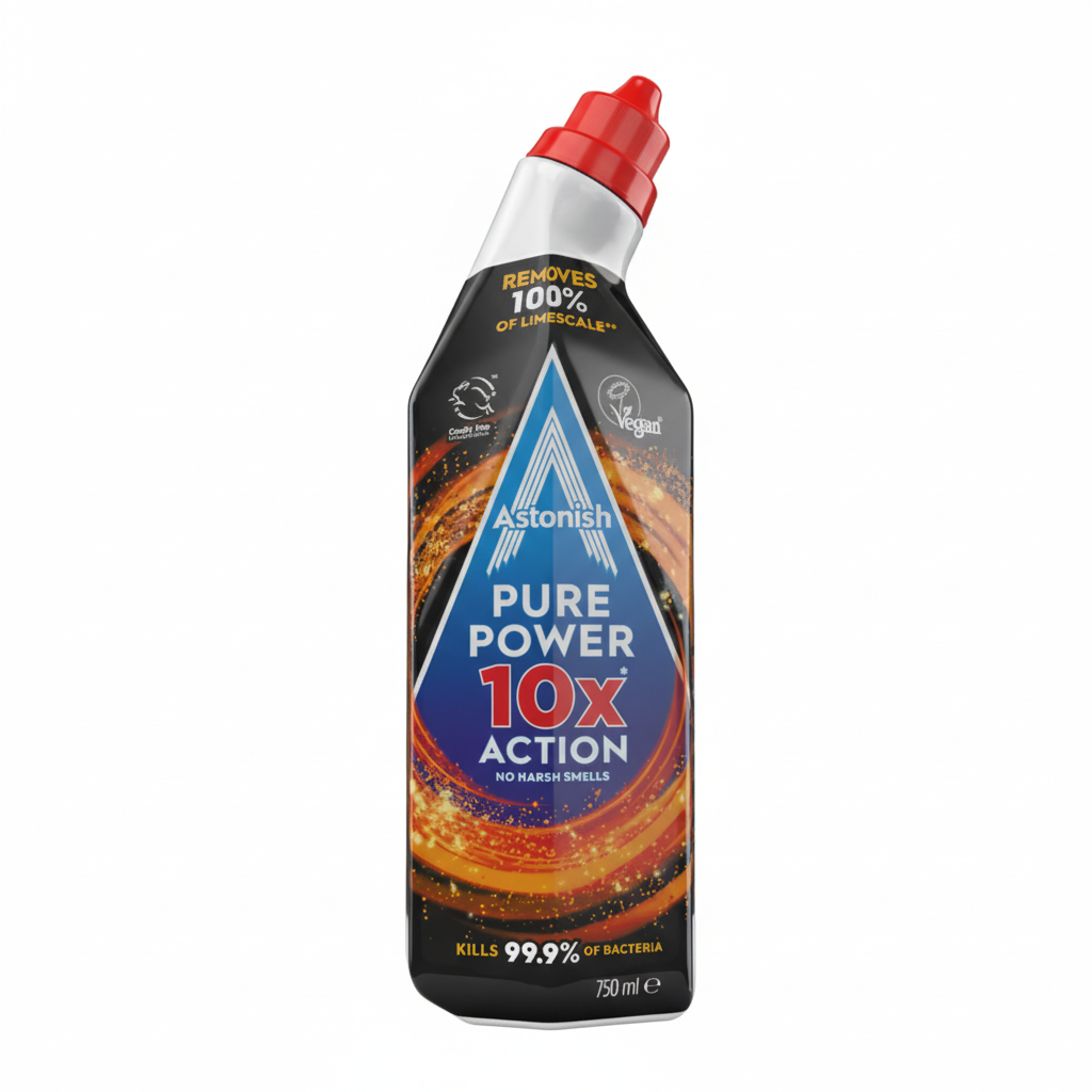 Astonish Toilet Gel X10 Power 750ml (C2025) - Case of 12